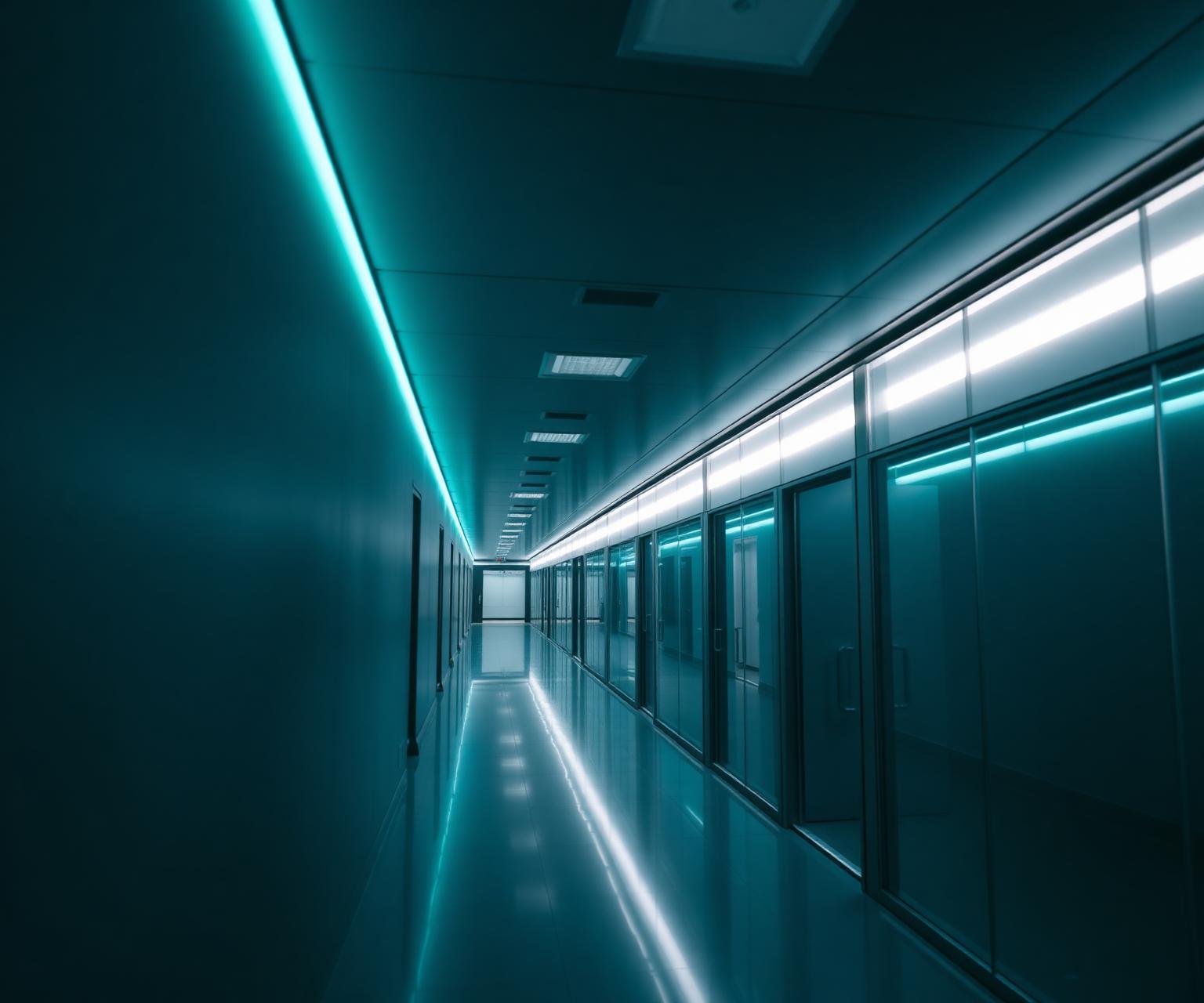 Modern life sciences corridor